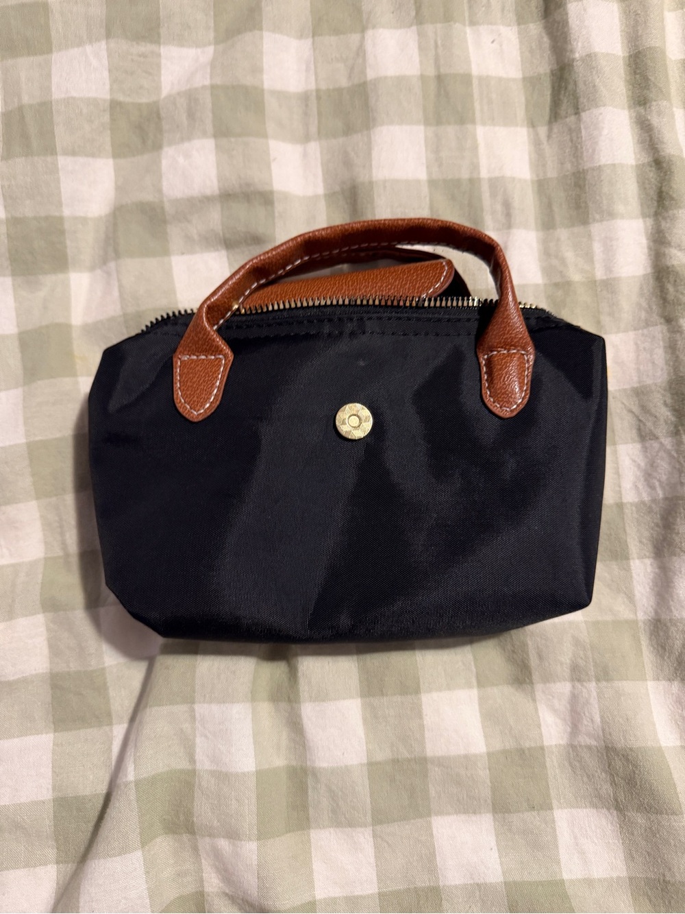 Black and Brown Women’s Top-Handle Bag - Classic Everyday Tote